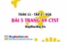 Bài 5 trang 49 Toán 11 tập 2 Chân trời sáng tạo